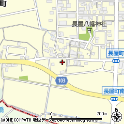 石川県白山市長屋町ホ42周辺の地図