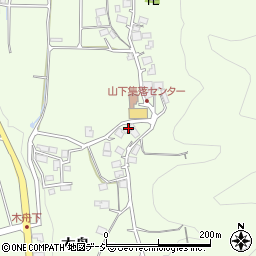 長野県大町市社木舟4848周辺の地図