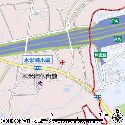 茨城県那珂市本米崎2712-19周辺の地図