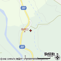 石川県金沢市駒帰町ヌ周辺の地図