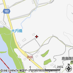茨城県那珂市大内855周辺の地図