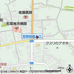 茨城県東茨城郡城里町石塚1520-2周辺の地図