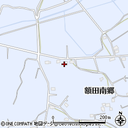 茨城県那珂市額田南郷1603周辺の地図