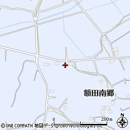 茨城県那珂市額田南郷1603-4周辺の地図