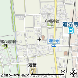 石川県白山市道法寺町イ周辺の地図