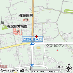 茨城県東茨城郡城里町石塚1521周辺の地図