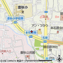 渋川食堂周辺の地図