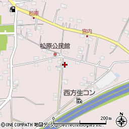 茨城県那珂市本米崎2376-1周辺の地図