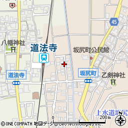 石川県白山市坂尻町ロ周辺の地図
