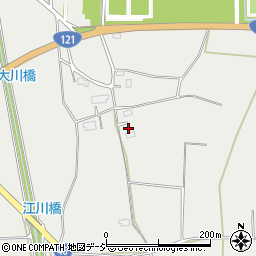 栃木県真岡市下籠谷686周辺の地図
