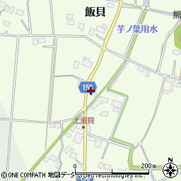 栃木県真岡市飯貝866周辺の地図