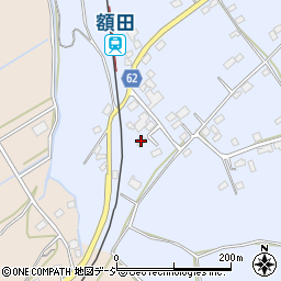 茨城県那珂市額田南郷1028周辺の地図