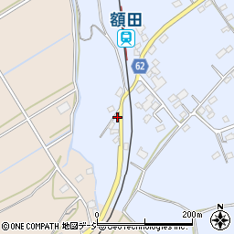 茨城県那珂市額田南郷1023-1周辺の地図