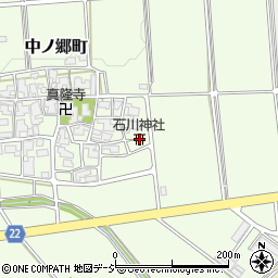 石川神社周辺の地図