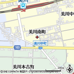 美川清掃周辺の地図