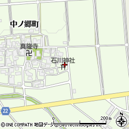 中ノ郷町公民館周辺の地図