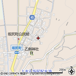 石川県白山市坂尻町ホ61周辺の地図