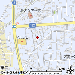 栃木県下都賀郡壬生町安塚878-26周辺の地図