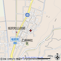 石川県白山市坂尻町ホ55周辺の地図