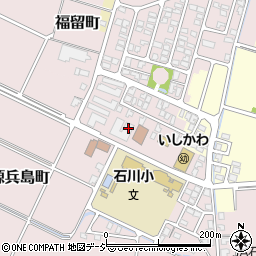 石川県白山市源兵島町290周辺の地図