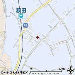 茨城県那珂市額田南郷1031周辺の地図