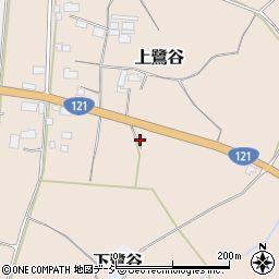 栃木県真岡市上鷺谷435周辺の地図