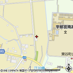 栃木県宇都宮市下横田町1018周辺の地図