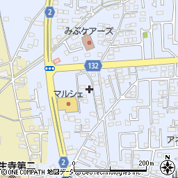 栃木県下都賀郡壬生町安塚879-10周辺の地図