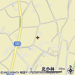 栃木県下都賀郡壬生町北小林283周辺の地図