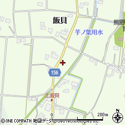 栃木県真岡市飯貝864周辺の地図