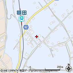 茨城県那珂市額田南郷1034周辺の地図