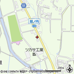 長野県大町市社館ノ内5498周辺の地図