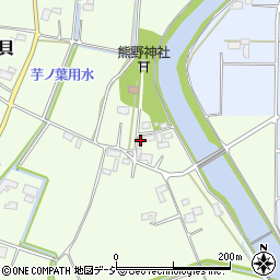 栃木県真岡市飯貝1121周辺の地図