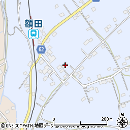 茨城県那珂市額田南郷1032-3周辺の地図
