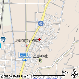 石川県白山市坂尻町ホ50周辺の地図