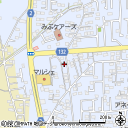 栃木県下都賀郡壬生町安塚878-22周辺の地図