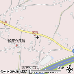 茨城県那珂市本米崎2312周辺の地図