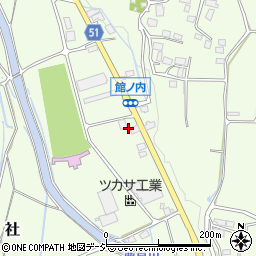 長野県大町市社館ノ内5368周辺の地図