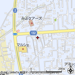 栃木県下都賀郡壬生町安塚878-30周辺の地図