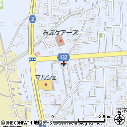 栃木県下都賀郡壬生町安塚878-14周辺の地図