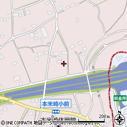 茨城県那珂市本米崎2143周辺の地図