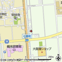 石川県白山市知気寺町（ち）周辺の地図