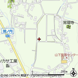 長野県大町市社木舟4913-5周辺の地図