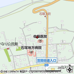 茨城県東茨城郡城里町石塚1313周辺の地図