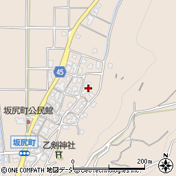 石川県白山市坂尻町ホ26周辺の地図