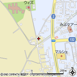 栃木県下都賀郡壬生町北小林441-9周辺の地図