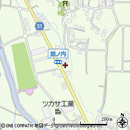 長野県大町市社館ノ内5489周辺の地図