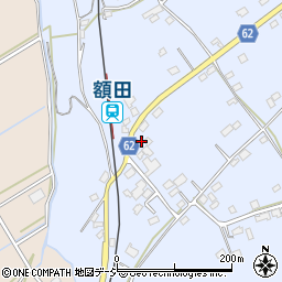 茨城県那珂市額田南郷1036-2周辺の地図