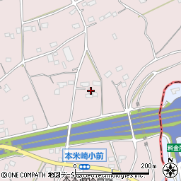 茨城県那珂市本米崎2149周辺の地図