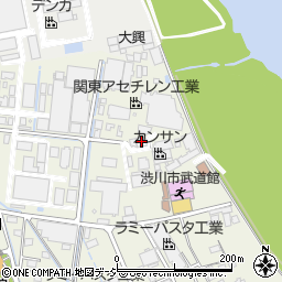 カンサン本社周辺の地図